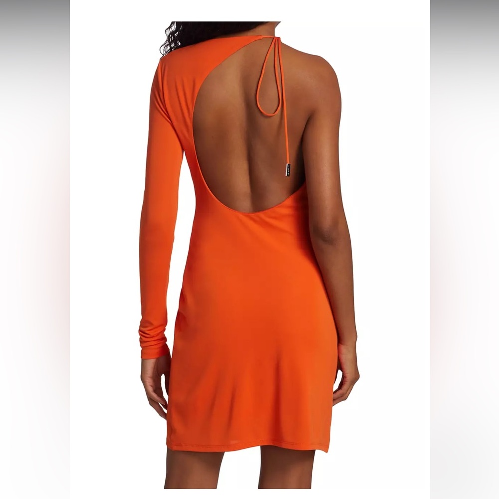Kayleigh Jersey One-Shoulder Minidress